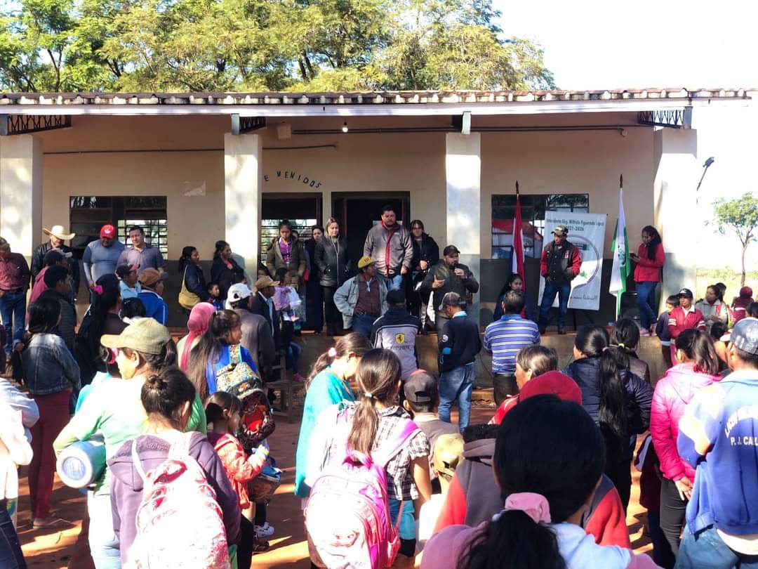 Municipalidad de Cerro Corá realizó día de Gobierno en comunidad indígena.
