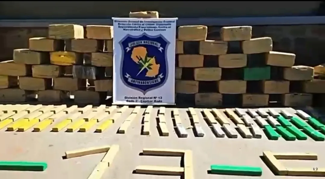 Durante allanamiento Antinarcóticos incautan más de una tonelada de marihuana en Capitán Bado
