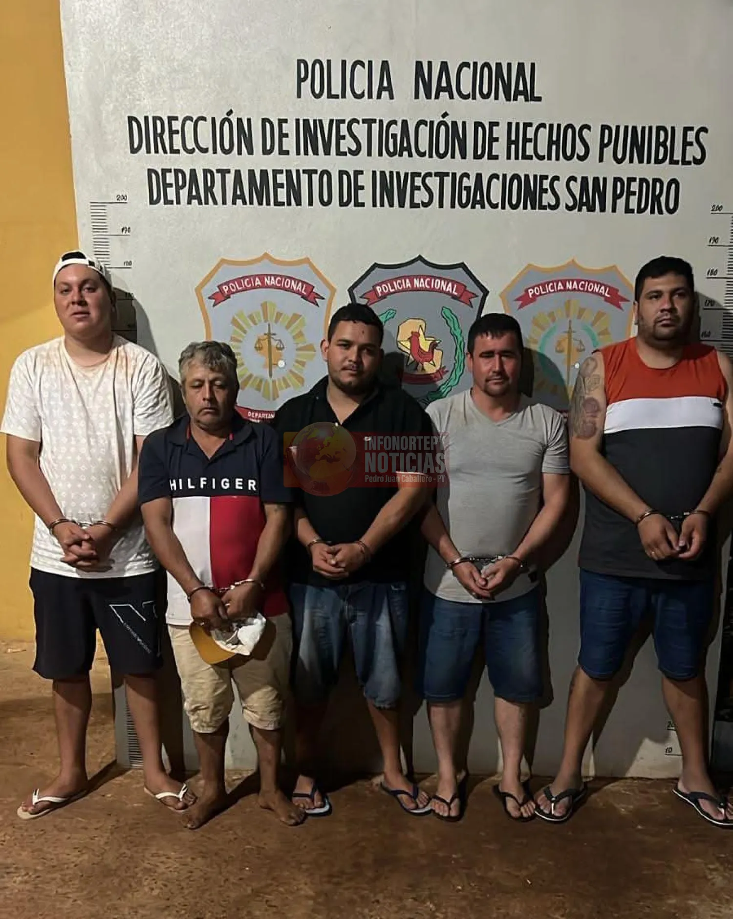 Cae en Santa Rosa el presunto jefe de sicarios vinculado a atentados ocurrido en Pedro Juan