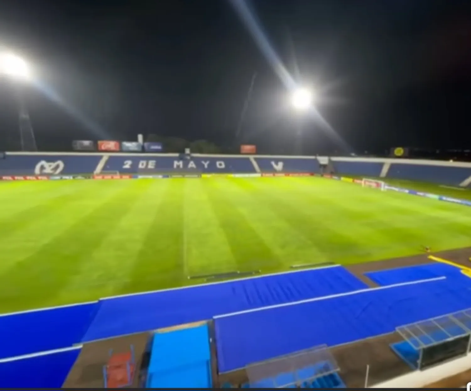 Histórico debut del 2 de Mayo como local en la Copa Libertadores