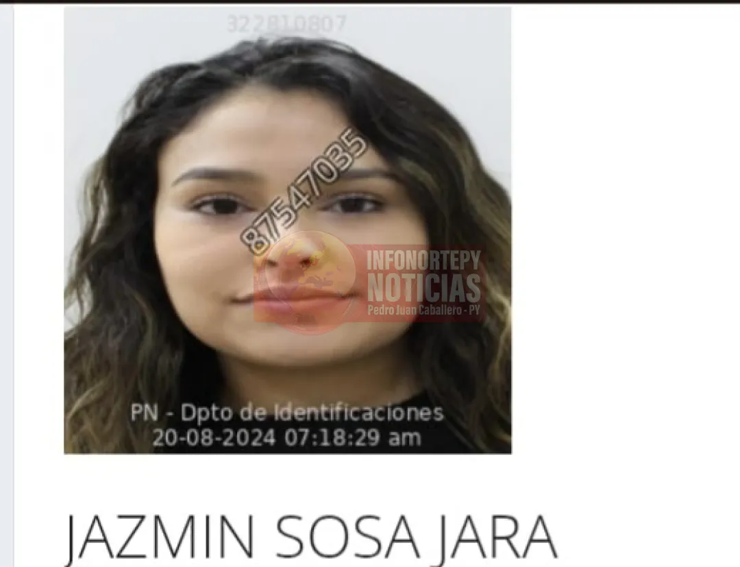 Familia busca a joven desaparecida en Pedro Juan tras discusión familiar