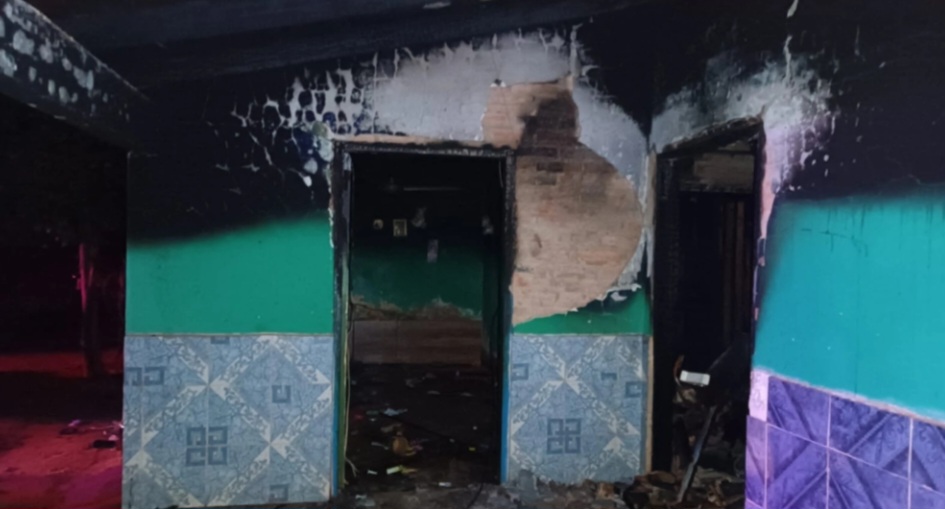Incendio deja en la calle a una sexagenaria en Belén