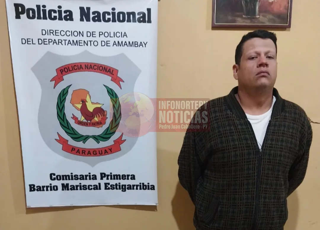 Reincidente con orden de captura en Brasil detenido de nuevo con billetes falsos en Pedro Juan