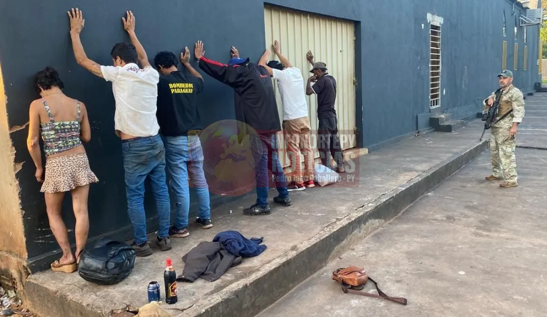 Seis detenidos por microtráfico en Pedro Juan