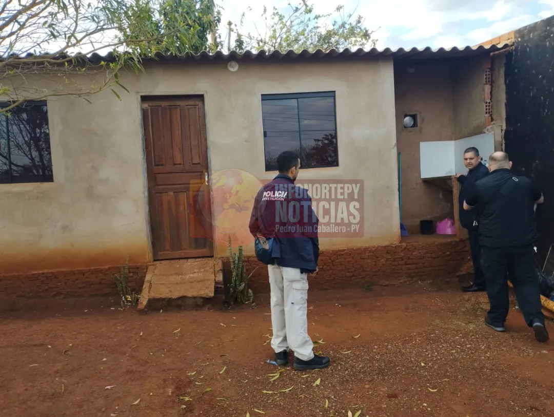 Policía allana viviendas en Pedro Juan el marco de investigación por asesinato
