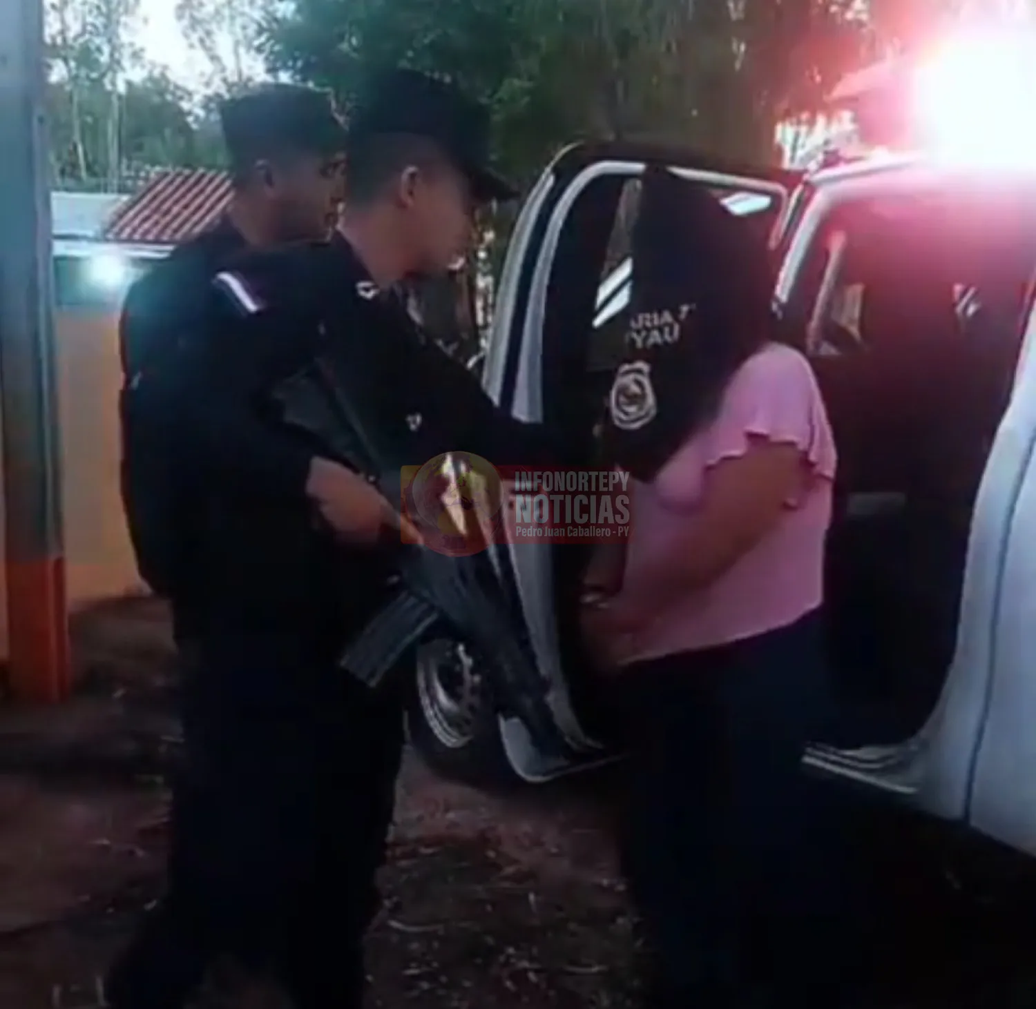 Mujer es detenida como sospechosa de matar a su pareja tras discusión en Yby Yaú