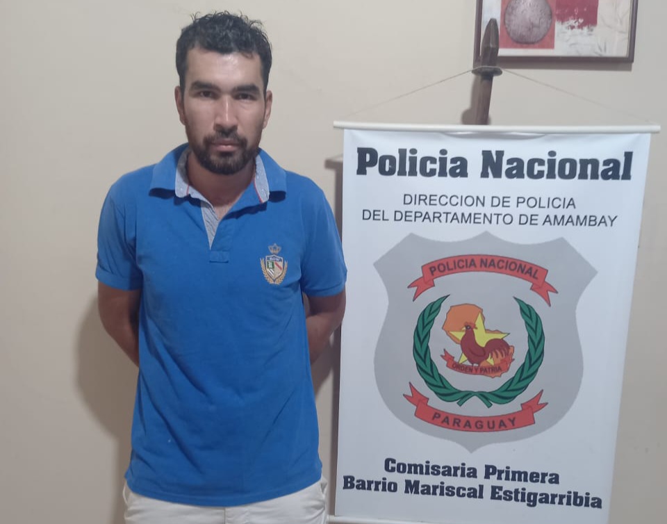 Delincuente agredió a su abuela de 71 años y fue aprehendido en Pedro Juan.