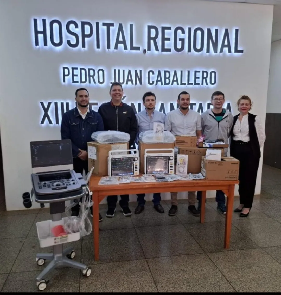 Entregan nuevos equipos biomédicos en el Hospital de Pedro Juan