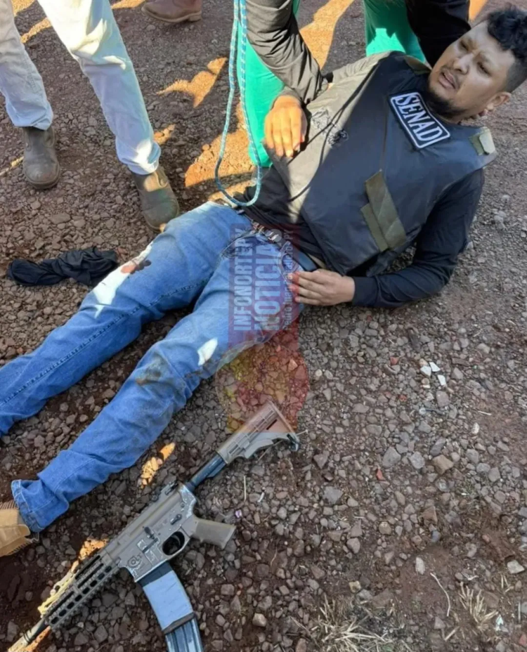 Trasladan a atacante de "Chero" a la cárcel de Pedro Juan