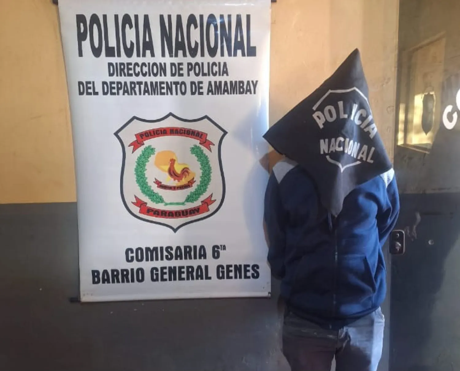 Aprehenden a hombre por violencia familiar y otros hechos en Pedro Juan