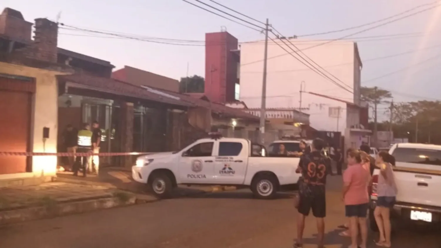 Asalto domiciliario en Fernando de la Mora acaba con dos muertos, el dueño y un delincuente