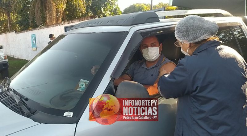 Esperan vacunar a unas 2.000 personas por día en Pedro Juan