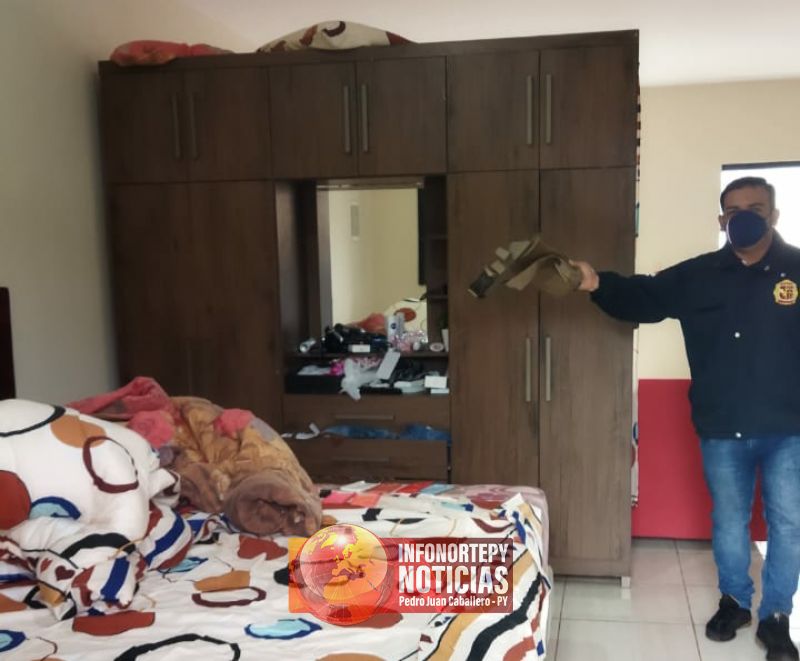 Allanan departamento en Pedro Juan en seguimiento al caso de doble homicidio