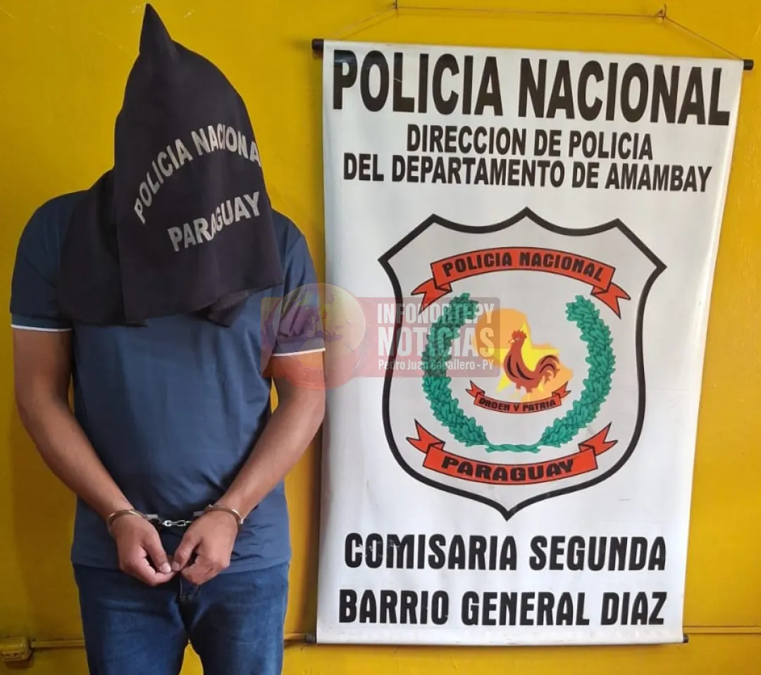 Capturan a hombre en sede judicial de Pedro Juan