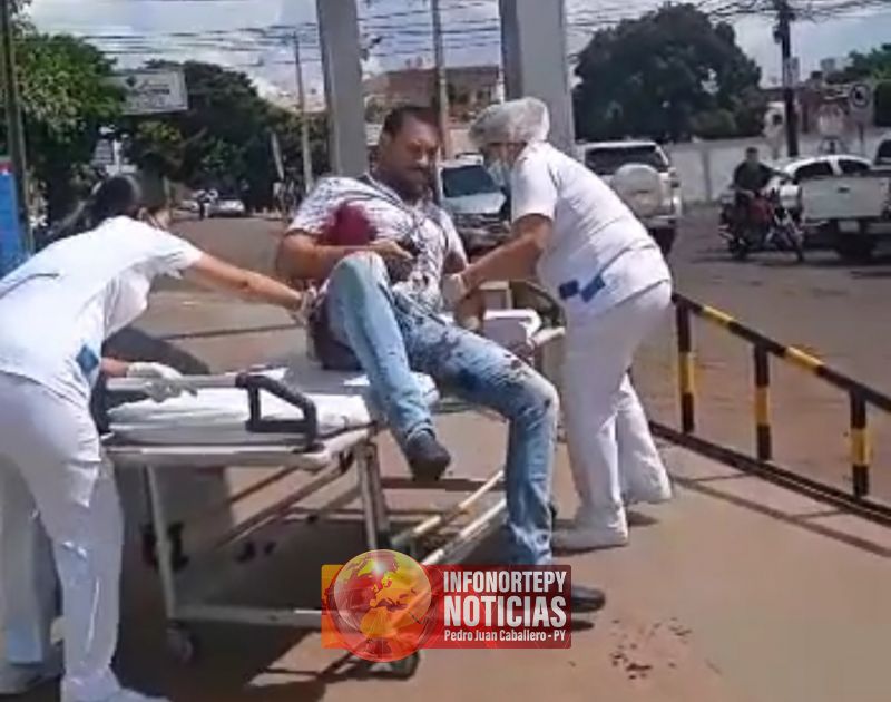 Atacan a tiros a brasileño en Pedro Juan cuando compraba remedio para tereré