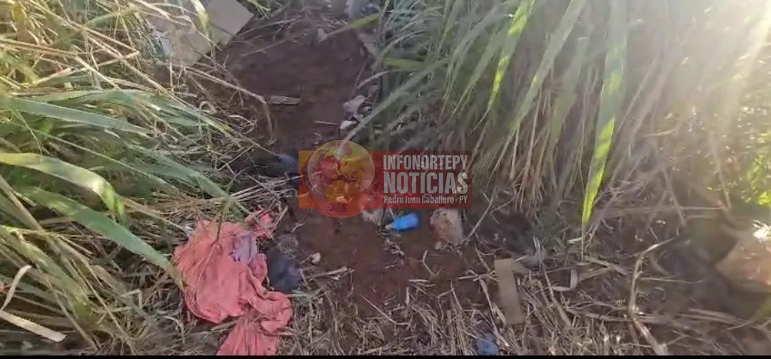 Terrible...Hallan a un recién nacido enterrado en un baldío en Pedro Juan