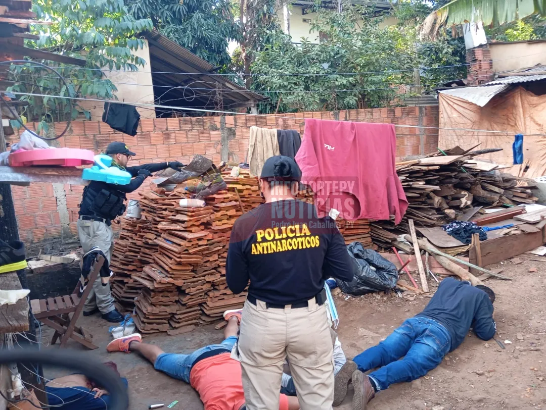 Detienen a hombre e incautan crack en Pedro Juan