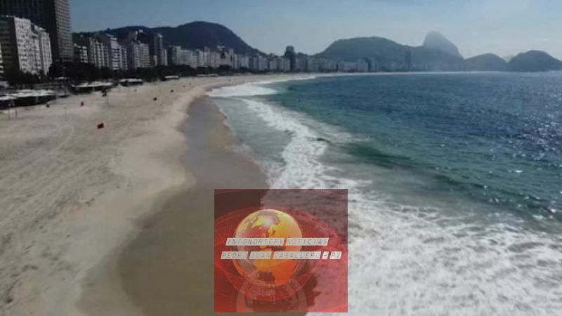 Rio de Janeiro cierra sus playas por aumento de casos de Covid-19