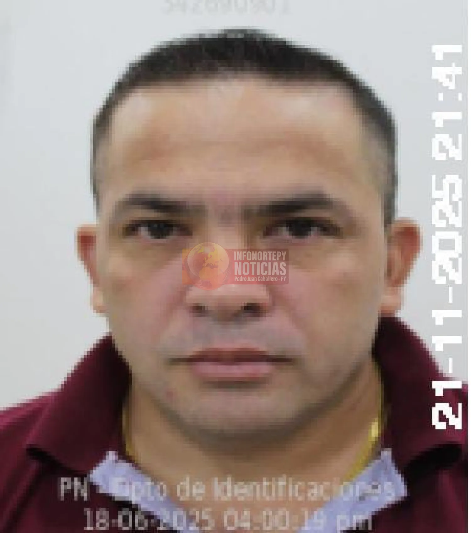 Detienen a sospechoso de asalto a una farmacia en Pedro Juan