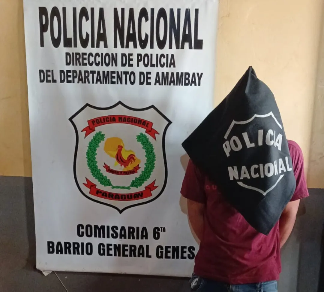 Joven es denunciado por su madre por violencia familiar en Pedro Juan
