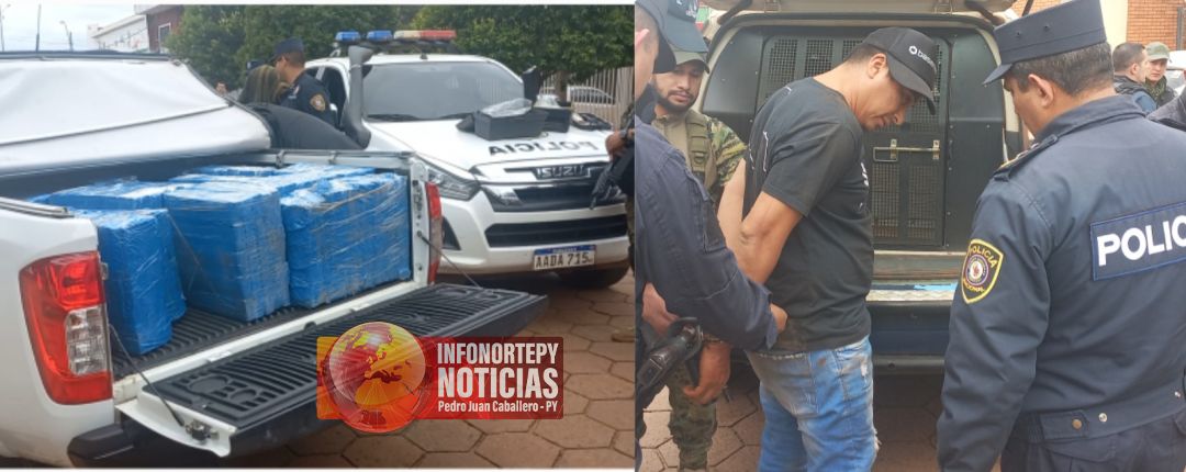 Persecución policial a presunto narco inicia en Ponta Porá y termina en Pedro Juan
