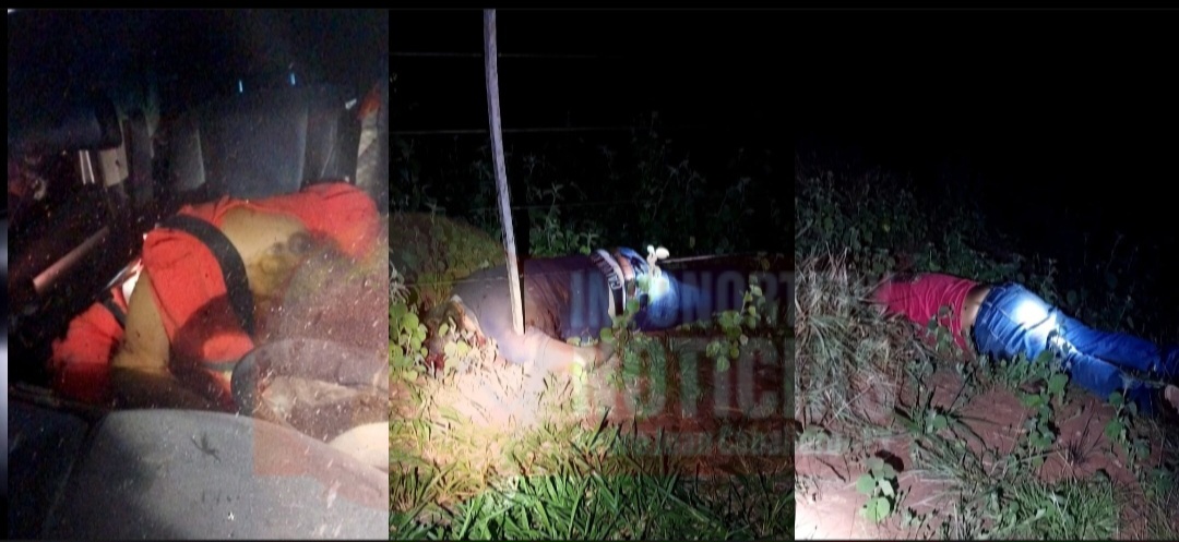Víctimas del triple homicidio en Bella Vista Norte fueron emboscados y acribillado