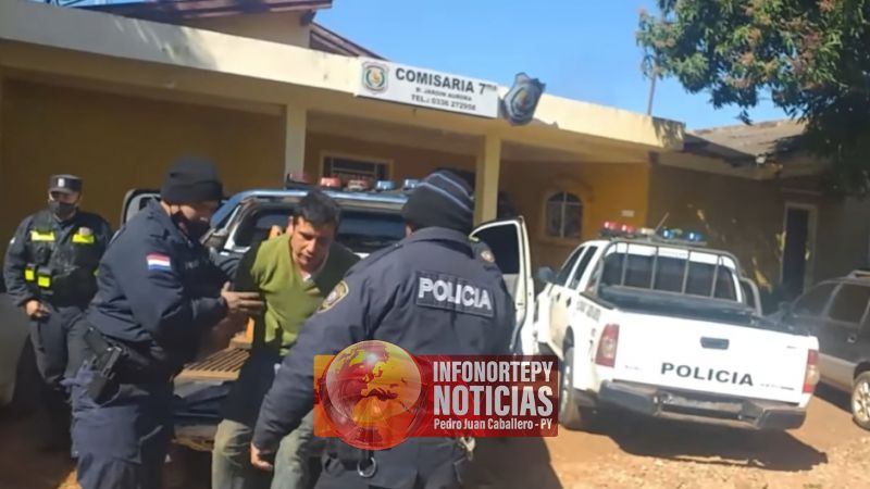 Detienen a hombre que intentó matar a su ex en Pedro Juan