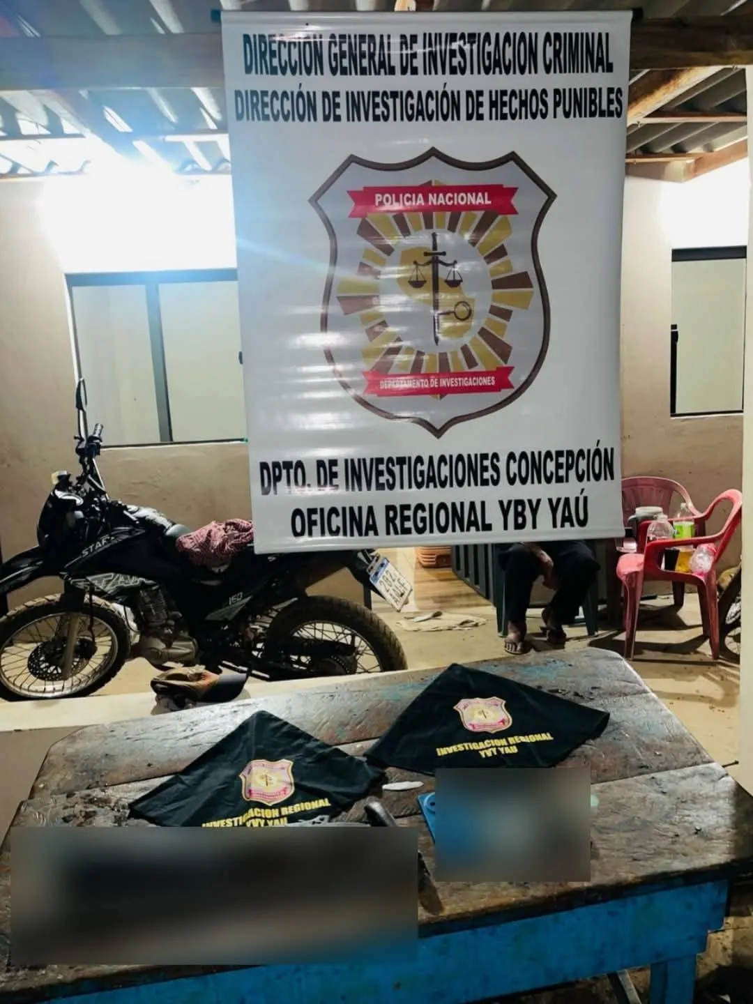 Allanamiento por caso de homicidio de policía retirado en Paso Jhu