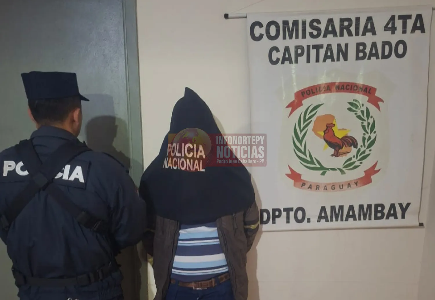 Detienen a guardia de Municipalidad de Capitán Bado por presunto pedido de favores sexuales a adolescente