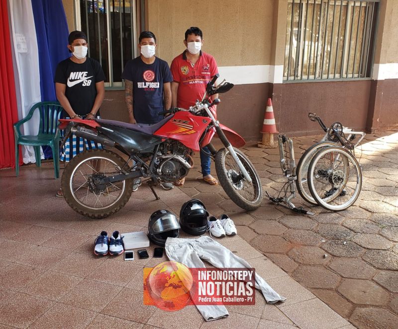 Tres allanamientos y dos detenidos por atentado a vivienda de juez en Pedro Juan