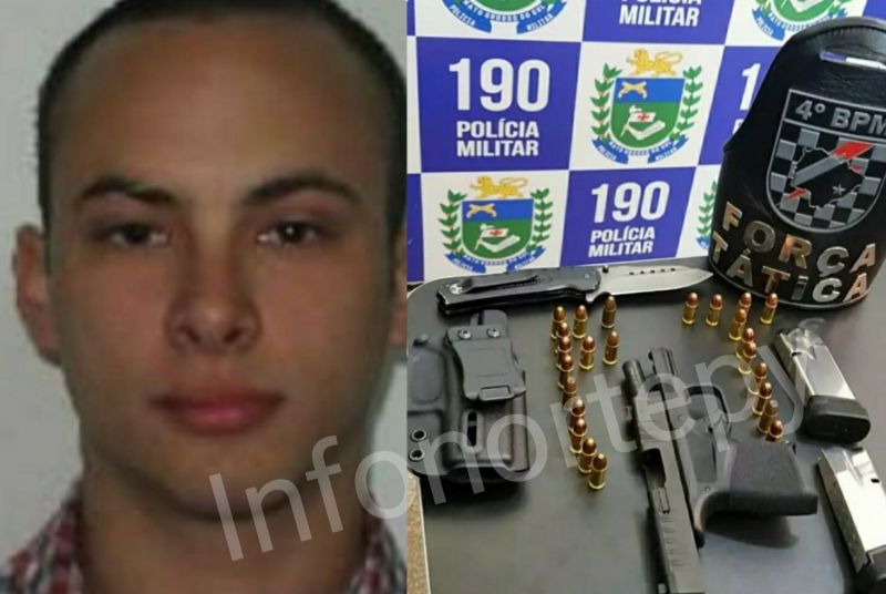 Piloto paraguayo detenido con arma de fuego en Ponta Porã