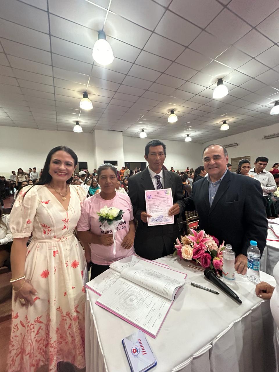 Exitoso "Casamiento Comunitario en Pedro Juan.