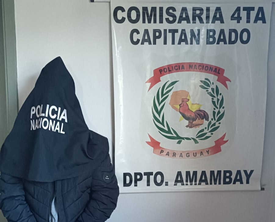 Policia detiene en Capitán Bado a un hombre por abuso sexual en niños
