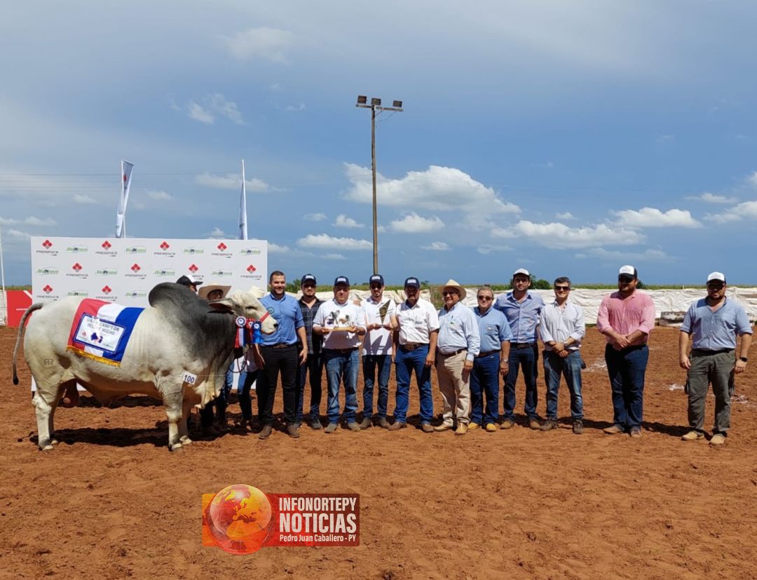 Salto Diamante gana premio “Gran Campeón Nelore” en la Expo La Paloma.