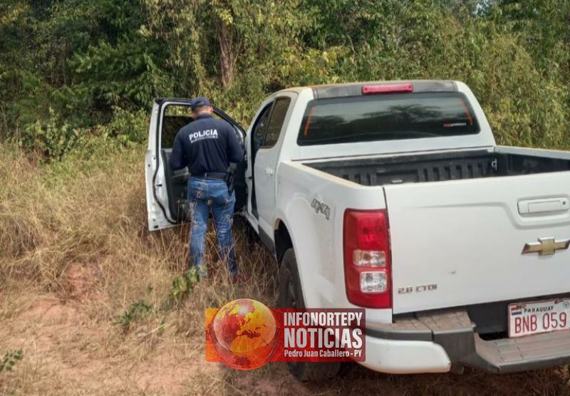 Recuperan camioneta robada de una Prefeitura en Bella Vista tras persecución