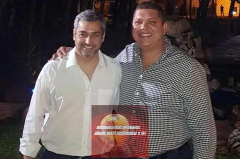Funcionarios Públicos Colorados de Pedro Juan realizan convocatoria para apoyar al Gobierno.