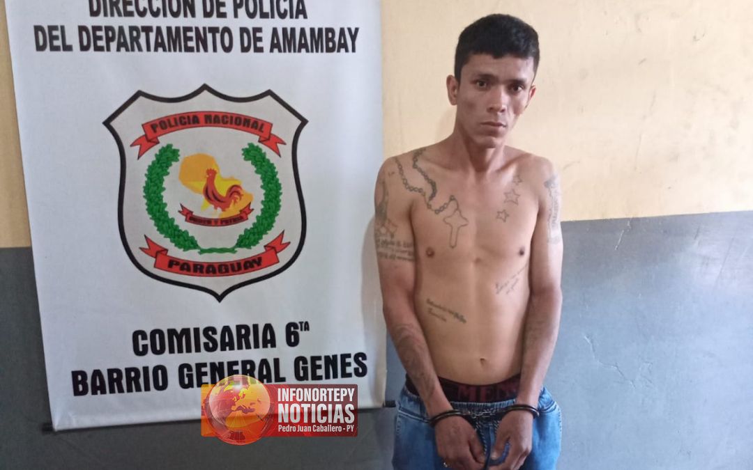 Recapturan a un reo involucrado en fuga masiva de cárcel de Pedro Juan