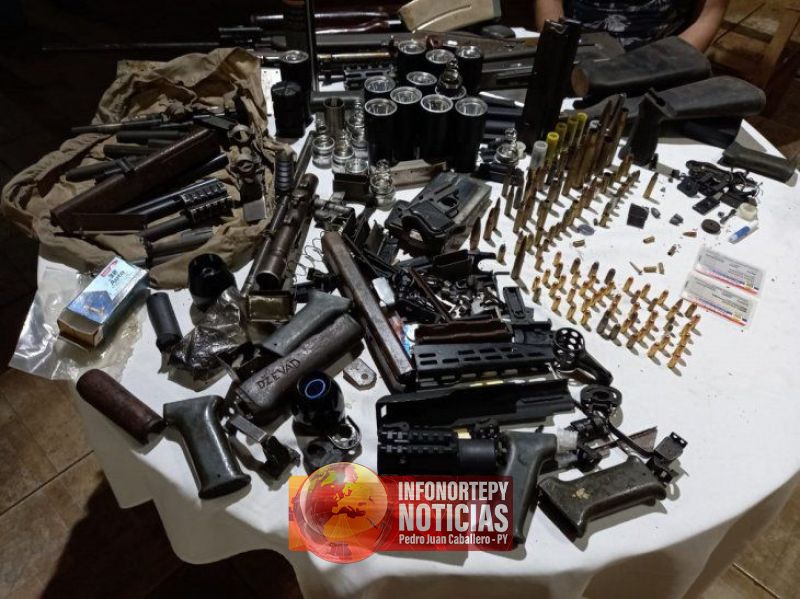 Paraguay importó 648.000 armas y 332 millones de municiones en solo 6 años