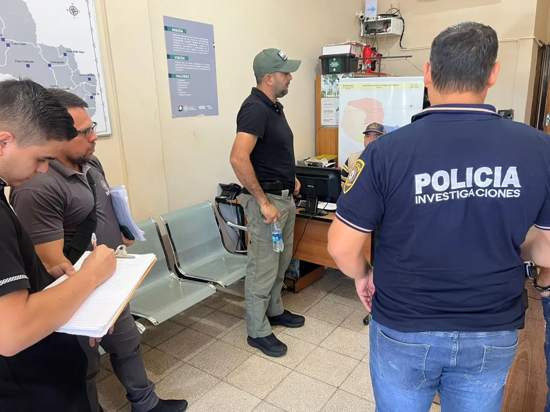 Allanan puesto de control del SENACSA en Cruce Bella Vista por caso de abigeato