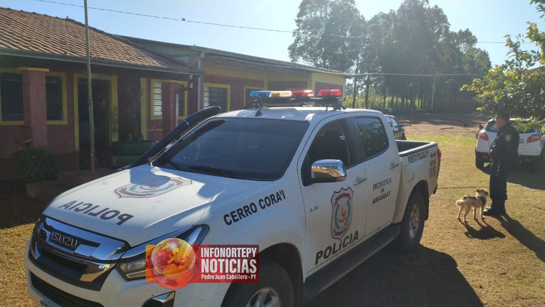 Hurtan objetos e insumos de escuela en Pedro Juan.