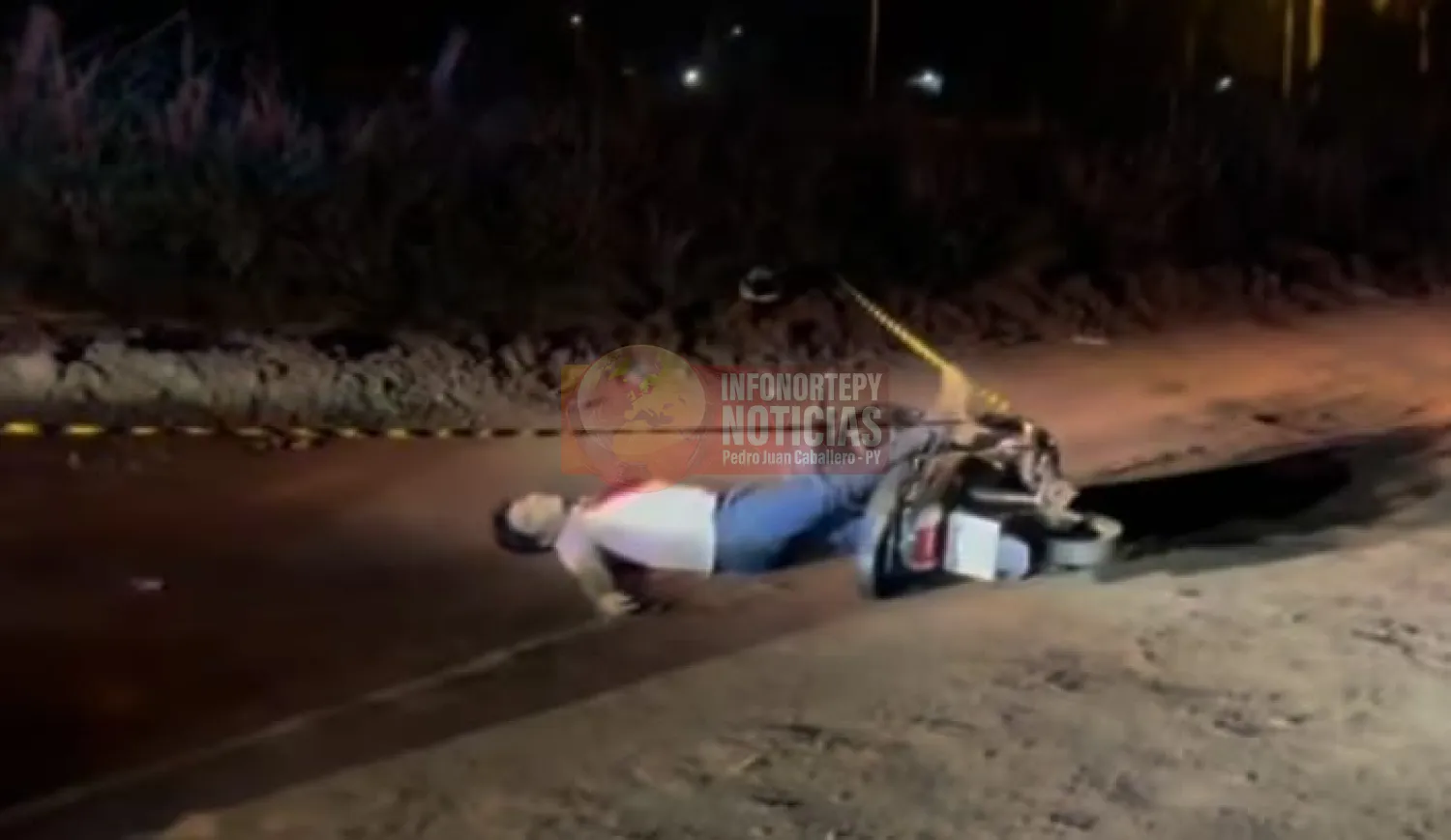 Matan con 10 impactos de bala a un hombre sobre ruta que une PJC con Zanja Pytá