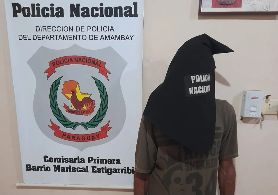 Policía recupera motocicleta robada y detiene a ciudadano brasileño en Pedro Juan