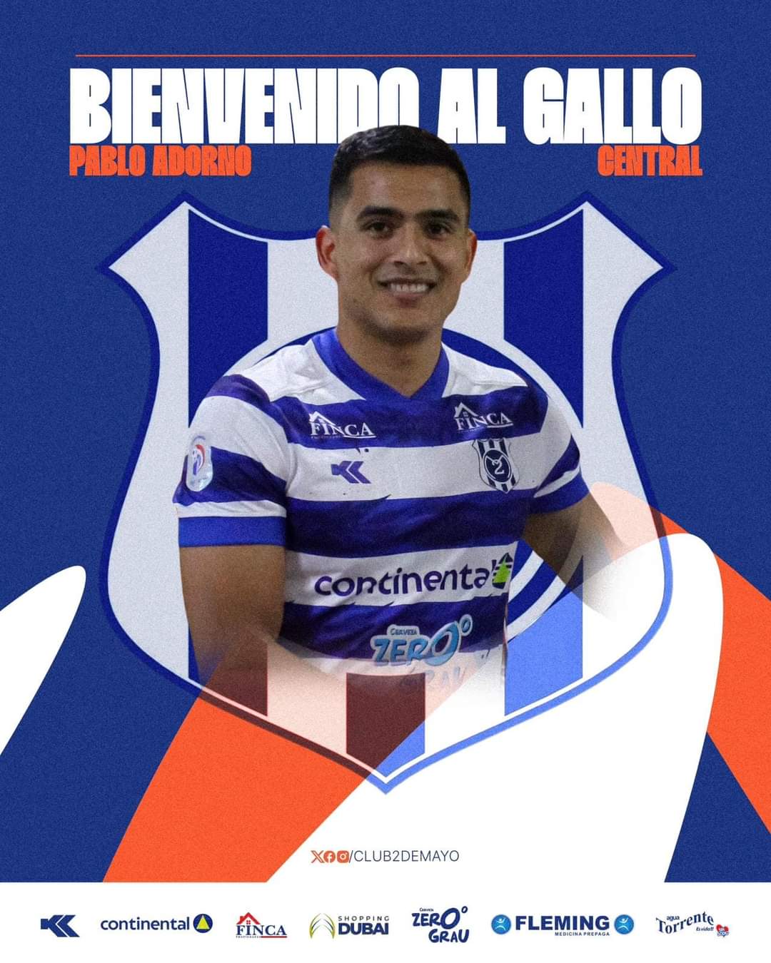 2 de Mayo incorpora a un nuevo zaguero en su plantel