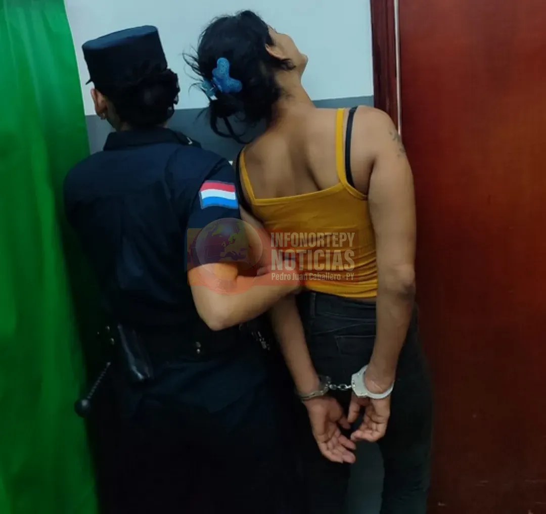 Brasileña detenida tras provocar disturbios en cancha de Pedro Juan
