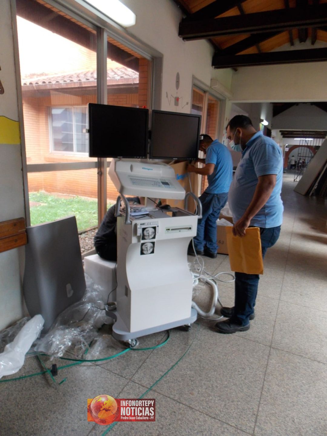 Potencian área de quirófano con equipo de Arco en C, en Amambay