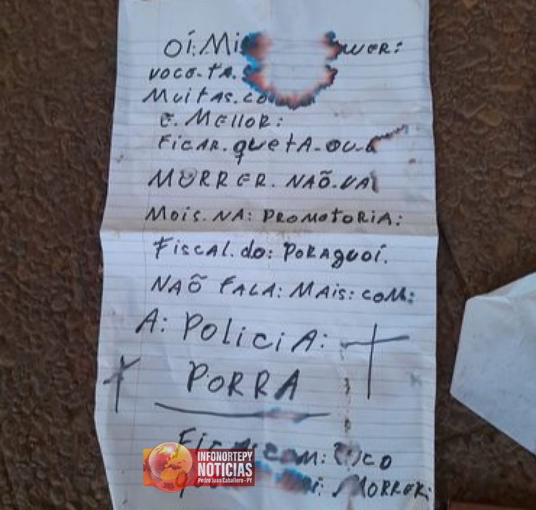 Amenazan a testigo presencial de homicidio del intendente de Pedro Juan