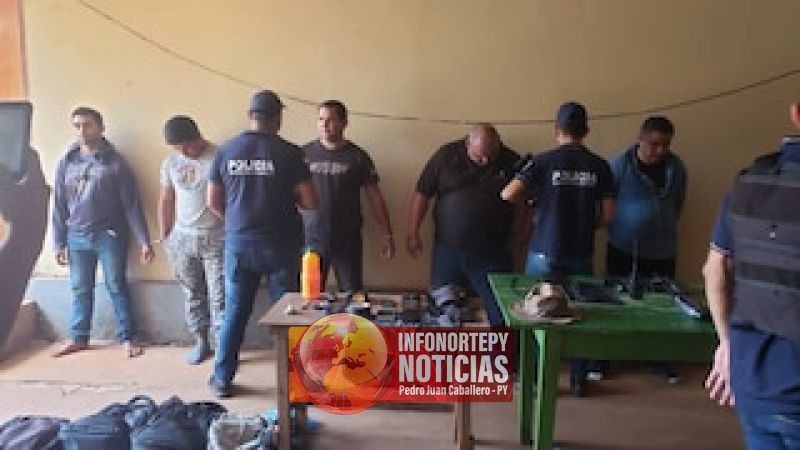 Desbaratan gavilla que iba a intentar secuestrar a familiar de Nelson Haedo Valdez