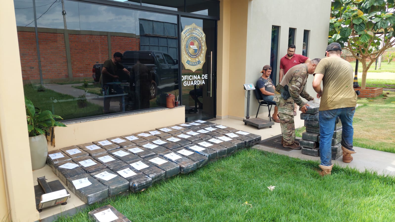 Confiscan media tonelada de droga en Canindeyú
