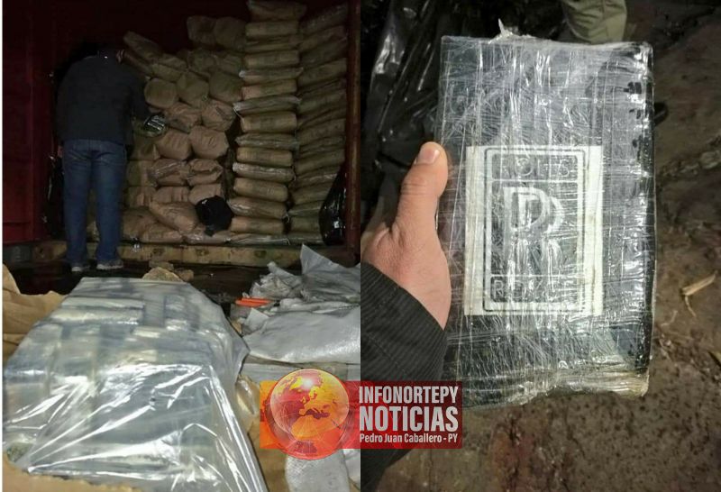 Gran cantidad de cocaína fueron incautadas en depósito de Fernando de la Mora