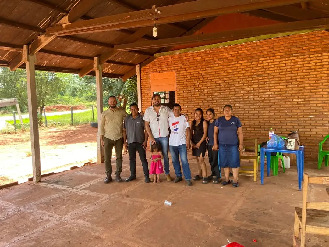 Intendente de Cerro Corá supervisa inicio de obras en escuela de Colonia Guavirá